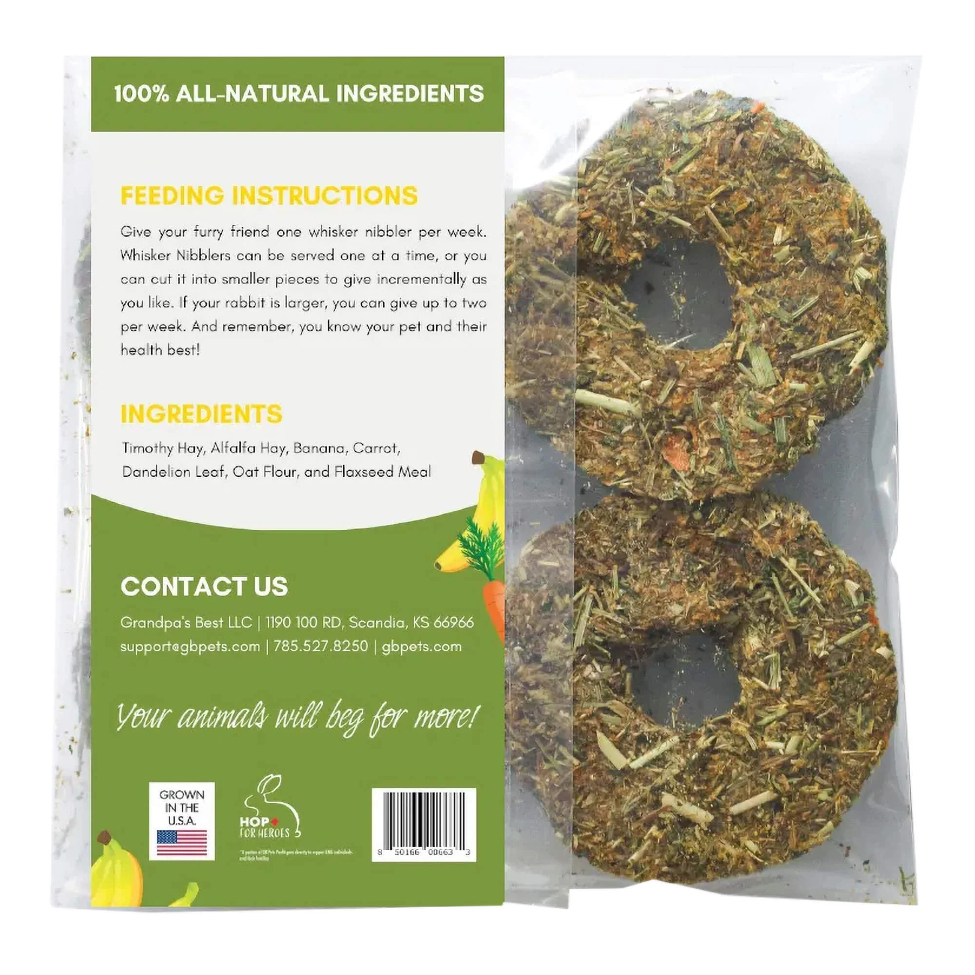 Grandpa's Best Whisker Nibblers Treats - Image 2