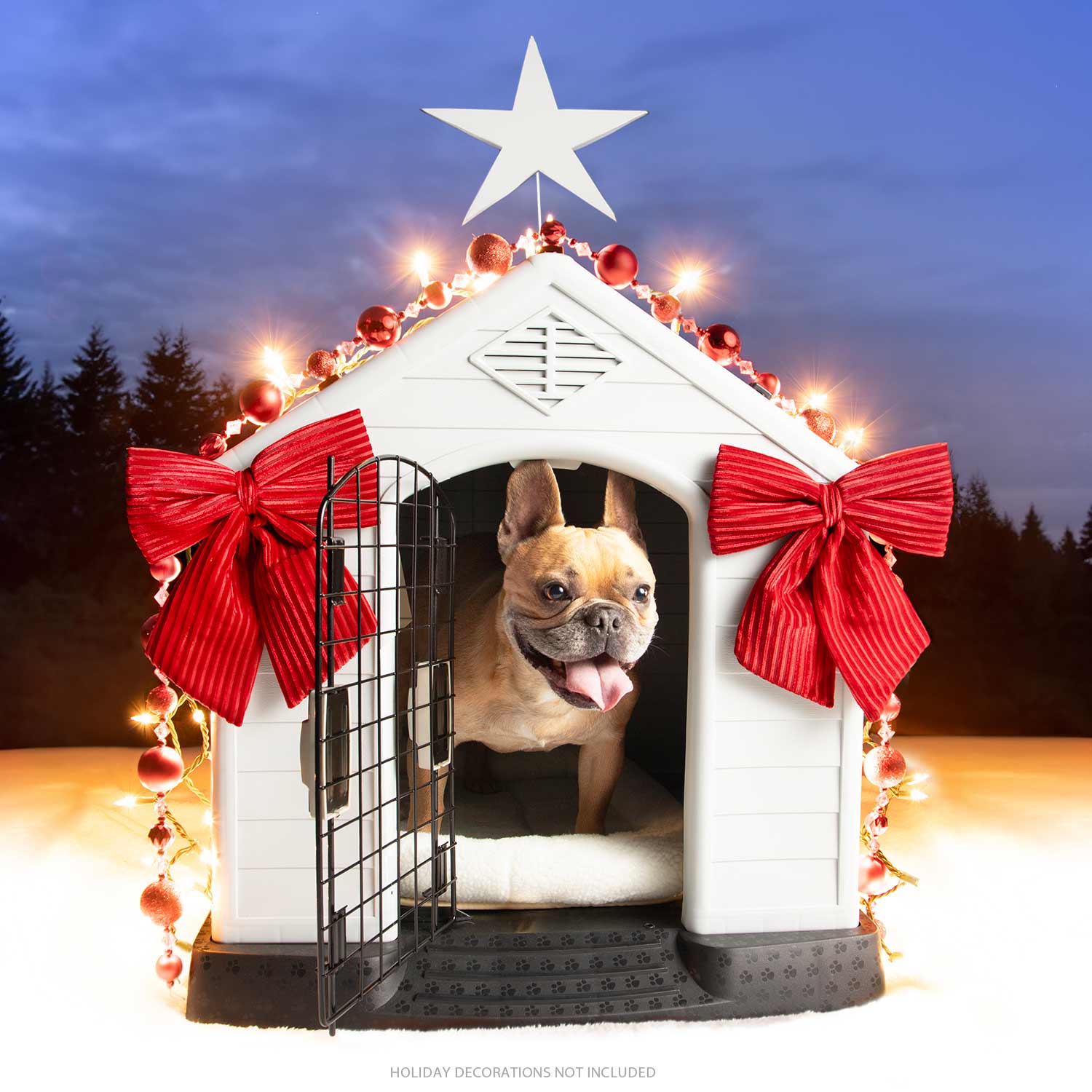 Green Shingle Roof Dog House - Image 2