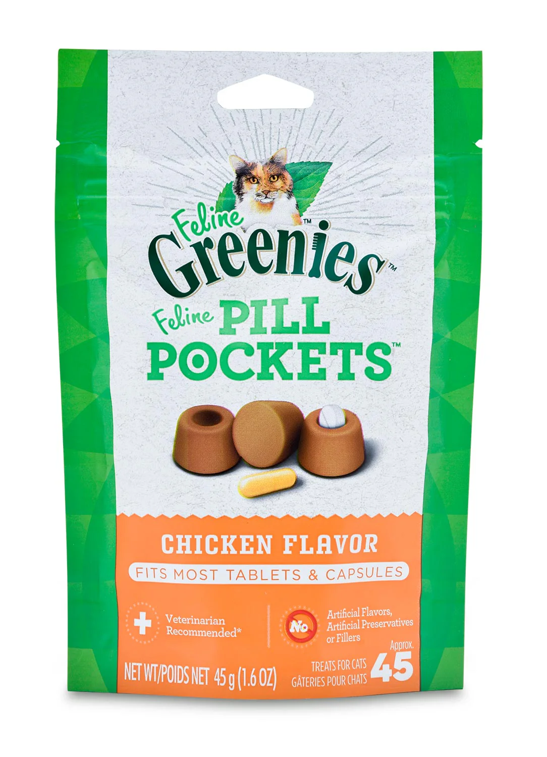 Greenies Pill Pockets for Cats, 45 ct - Image 3