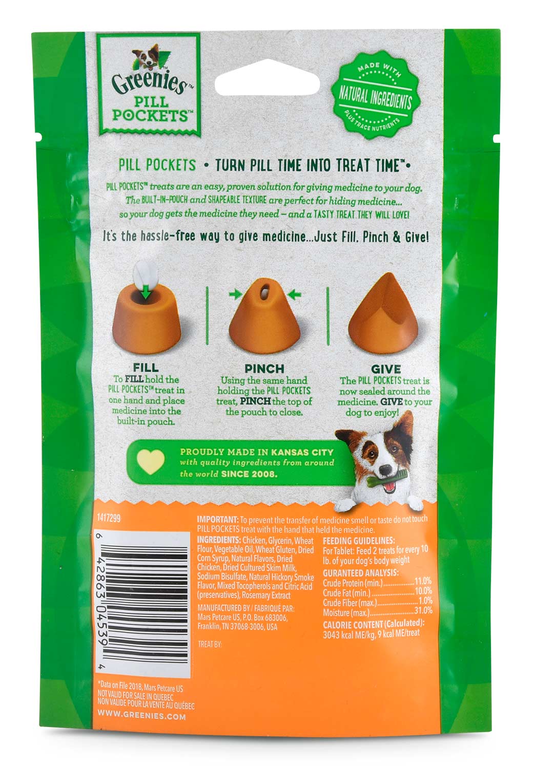 Greenies Pill Pockets for Tablets for Dogs, 30 ct - Image 2