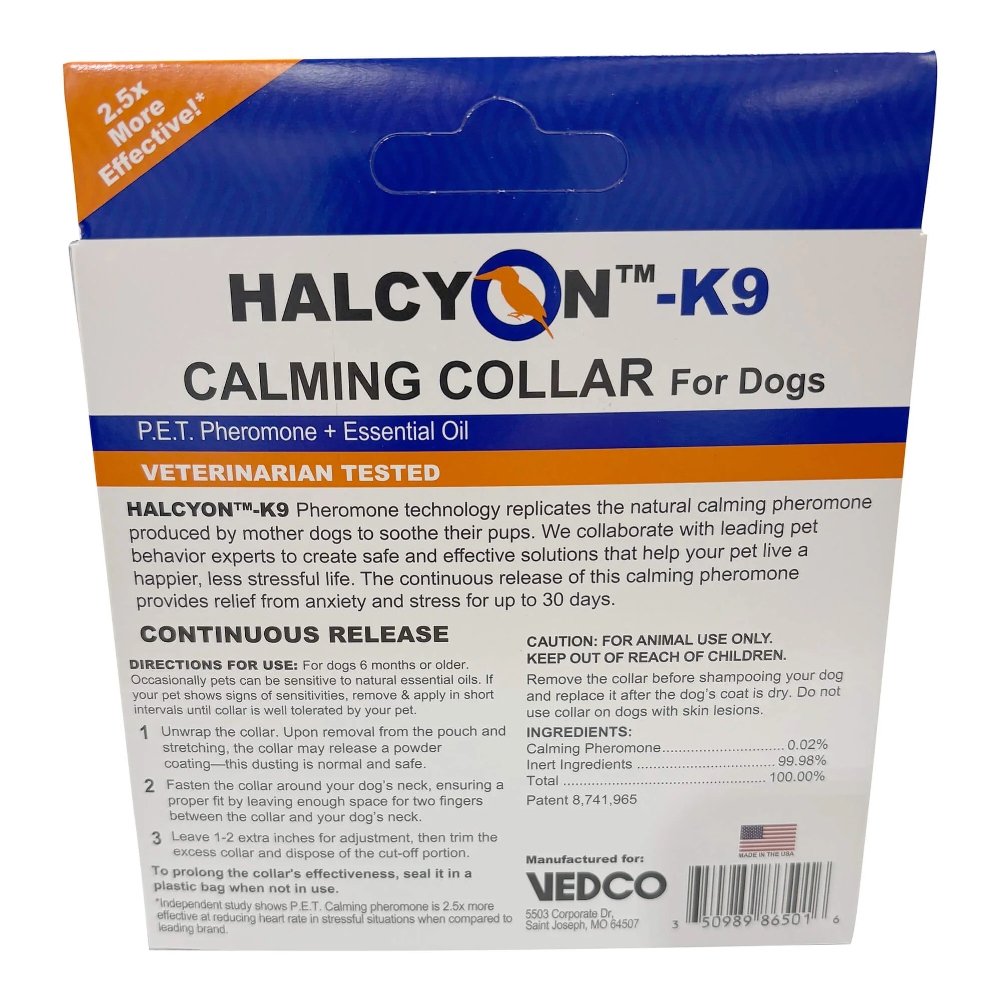 Halcyon K9 Calming Collar for Dogs - Image 2