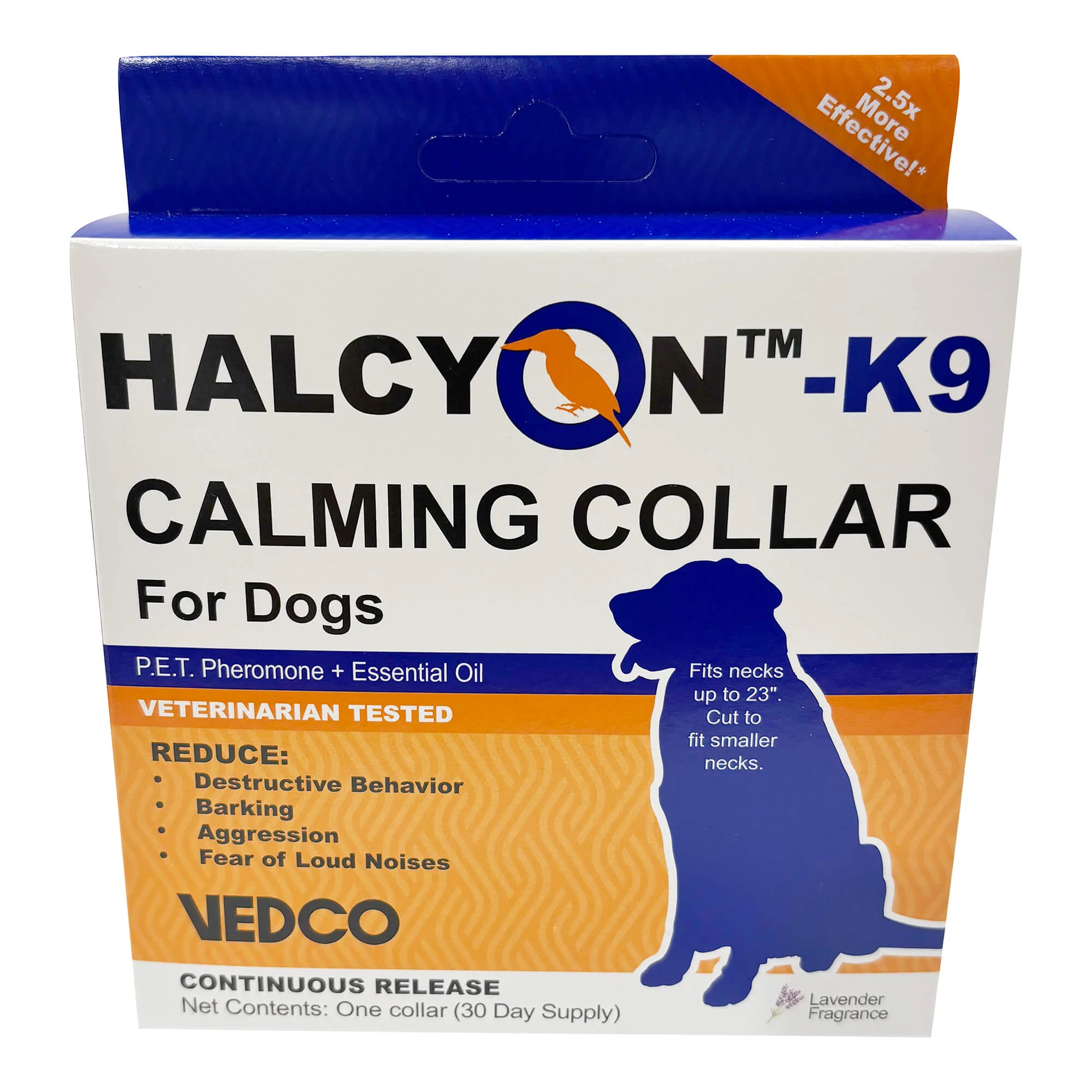 Halcyon K9 Calming Collar for Dogs - Image 1