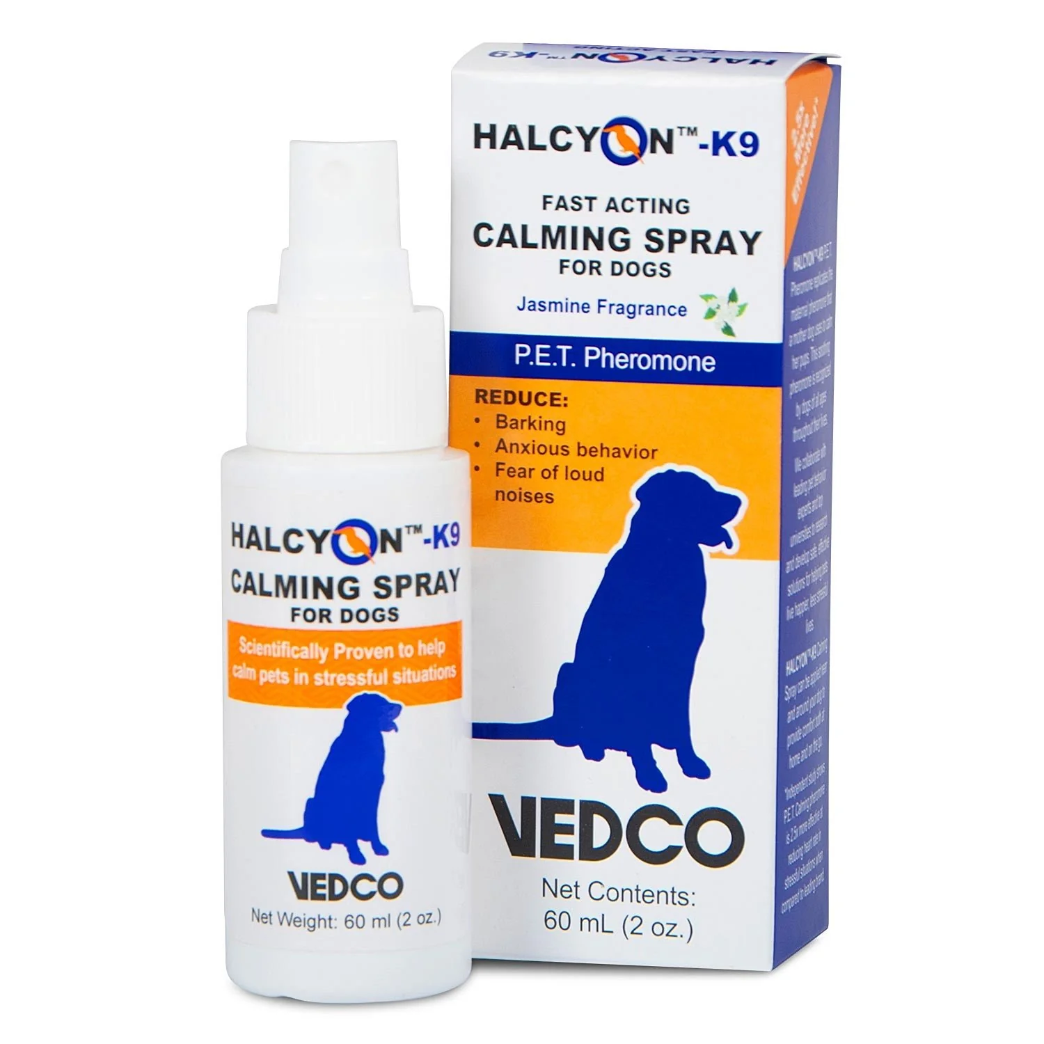 Halcyon K9 Calming Spray for Dogs, 60ml - Image 1