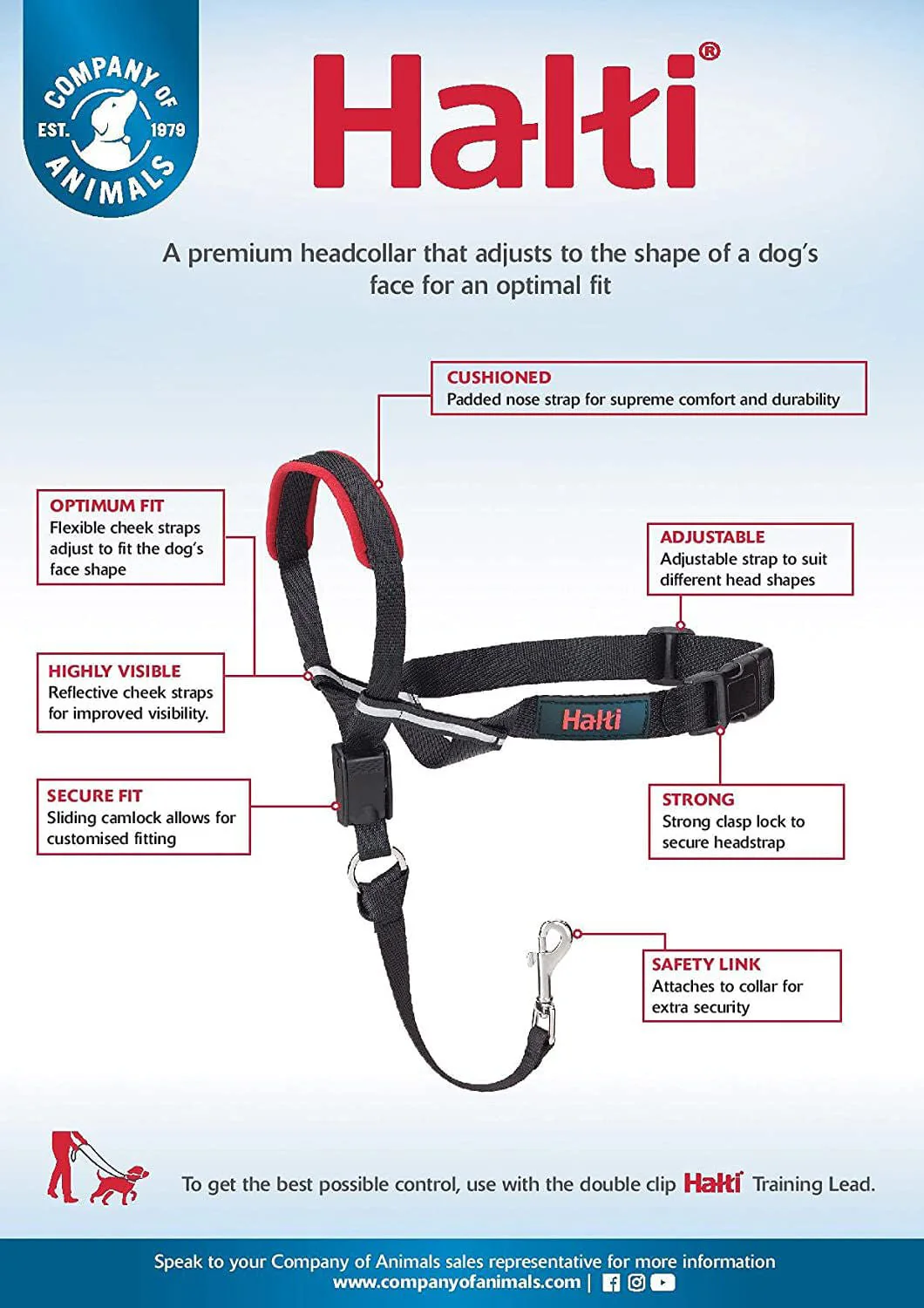 Halti OptiFit Headcollar - Image 3