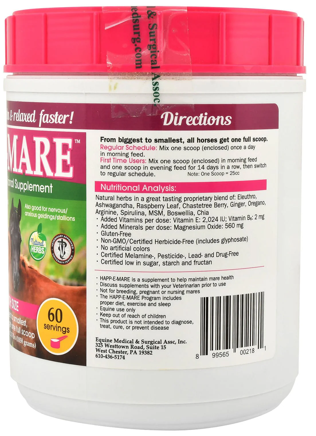 HAPP-E-MARE Nutritional Horse Supplement for Mares - Image 2