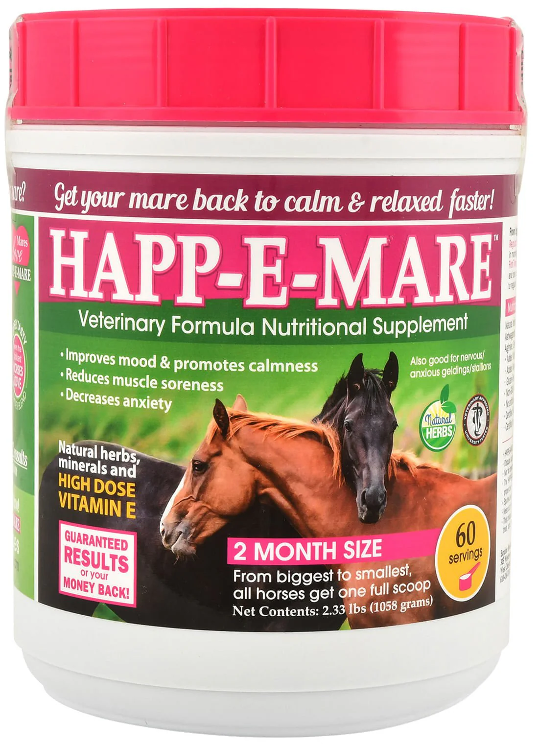 HAPP-E-MARE Nutritional Horse Supplement for Mares - Image 1