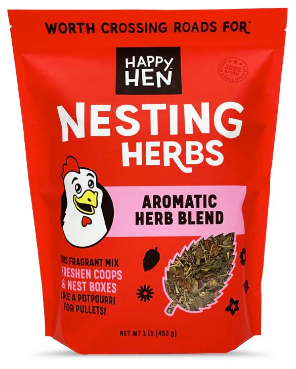 Happy Hen Nesting Herbs, Aromatic Herb Blend, 1 lb bag