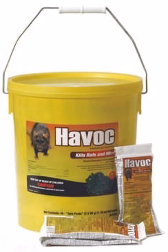 Havoc Rodenticide Pellets, 80 count