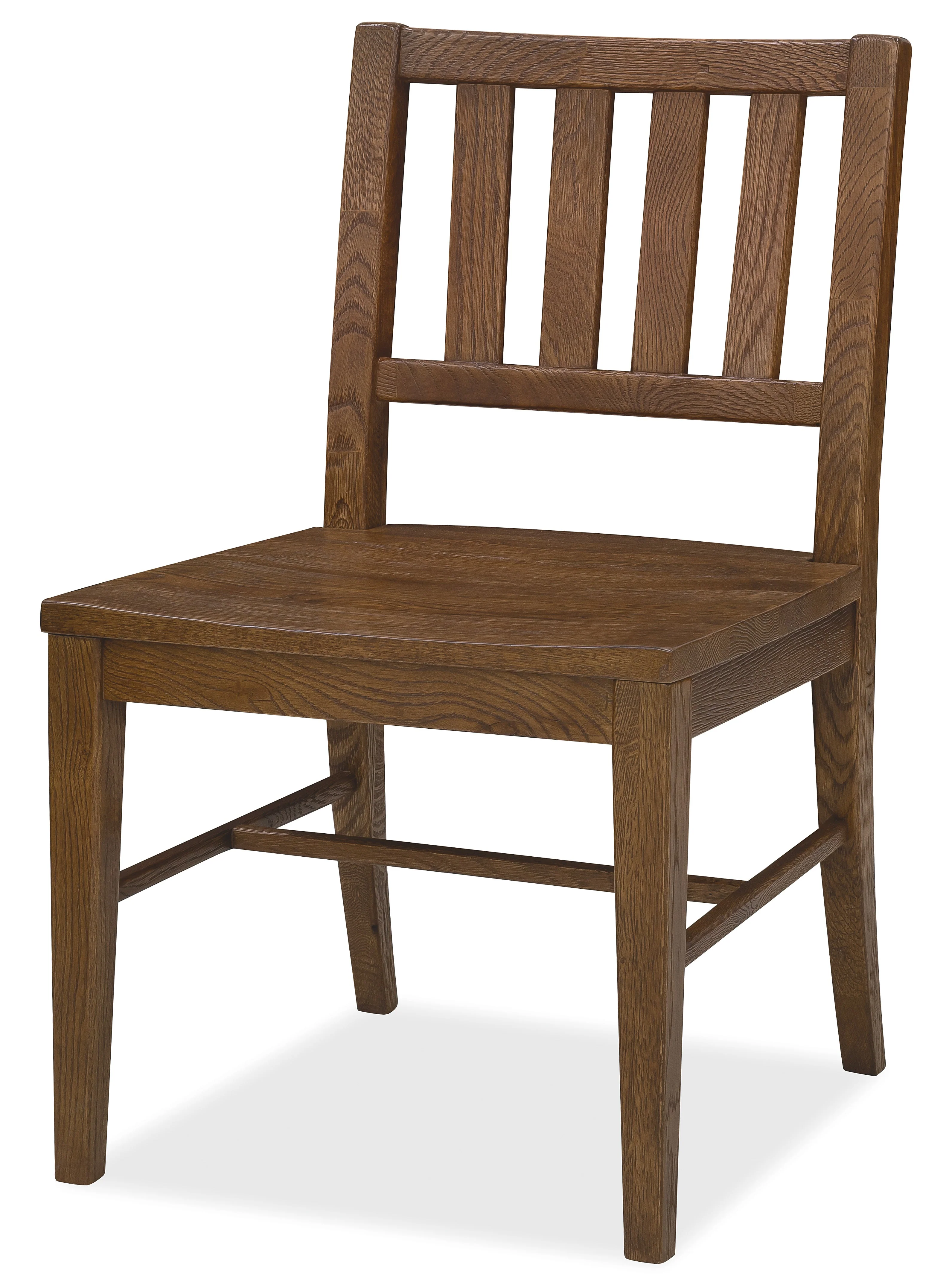 Driftwood Splatback Side Chair | Worn Saddle - Image 2