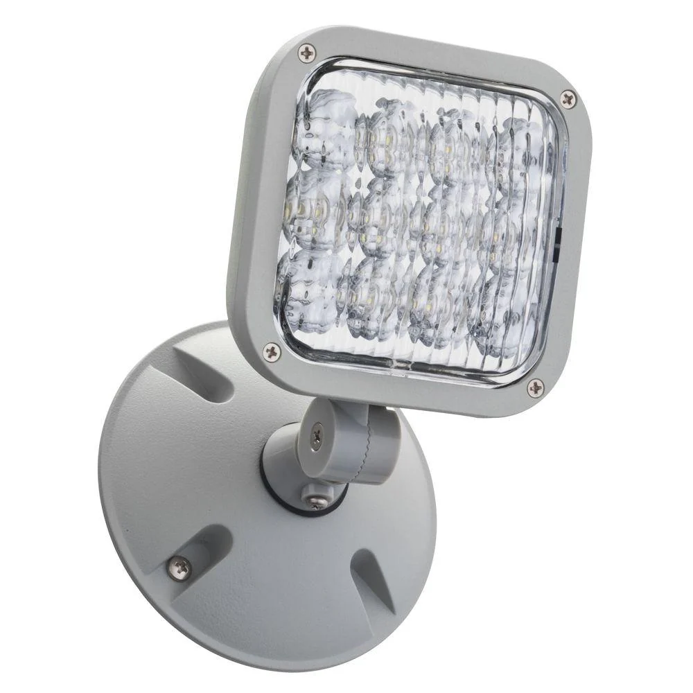 Single LED Remote Head Emergency Light - UL Listed #358 - Image 1