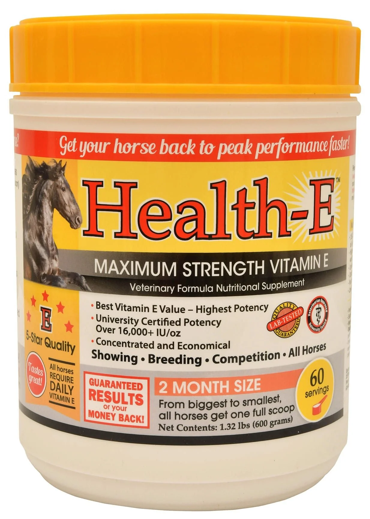 Health-E Maximum Strength Vitamin E Supplement - Image 1