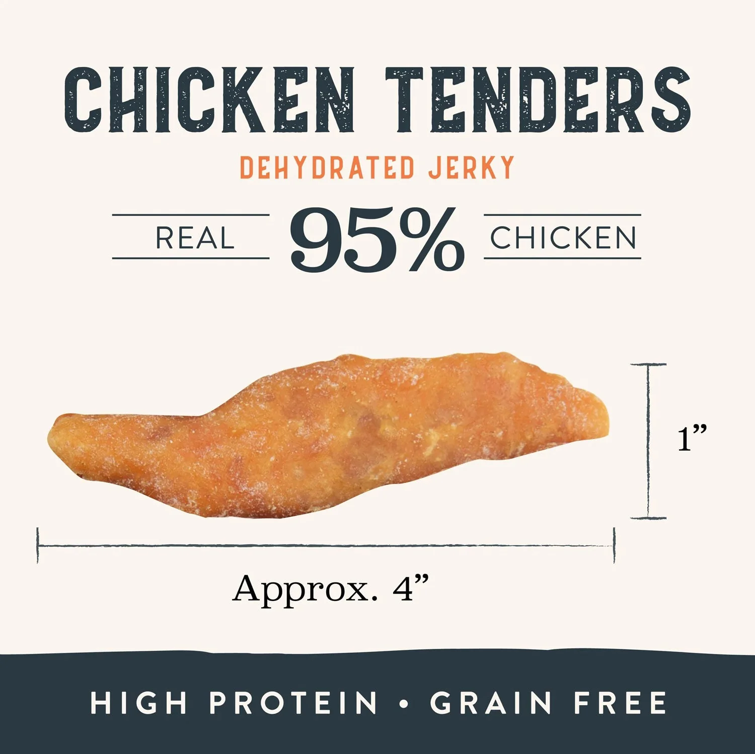 Health Extension Grain-Free Crispy Gourmet Chicken Tenders Natural Dog Treats, 4 oz - Image 3