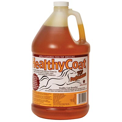Healthy Coat for Horses Apple Flavored Feed Top Dressing Supplement - Image 1