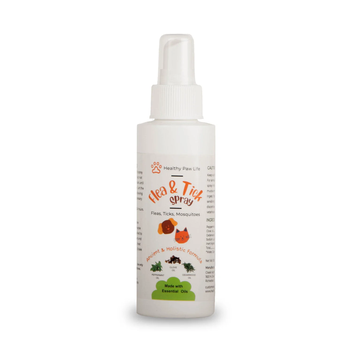 Healthy Paw Life's Flea and Tick Spray, 100 ml - Image 1