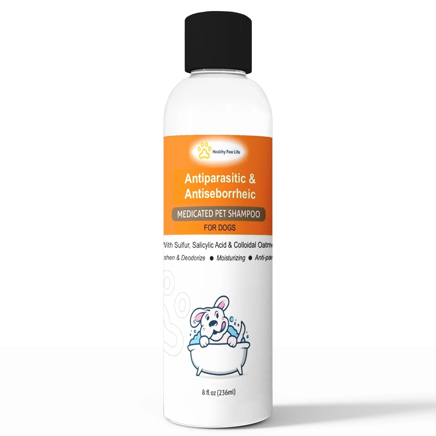 Healthy Paw Life's Sulfur, Salicylic Acid & Oatmeal Shampoo - Image 3