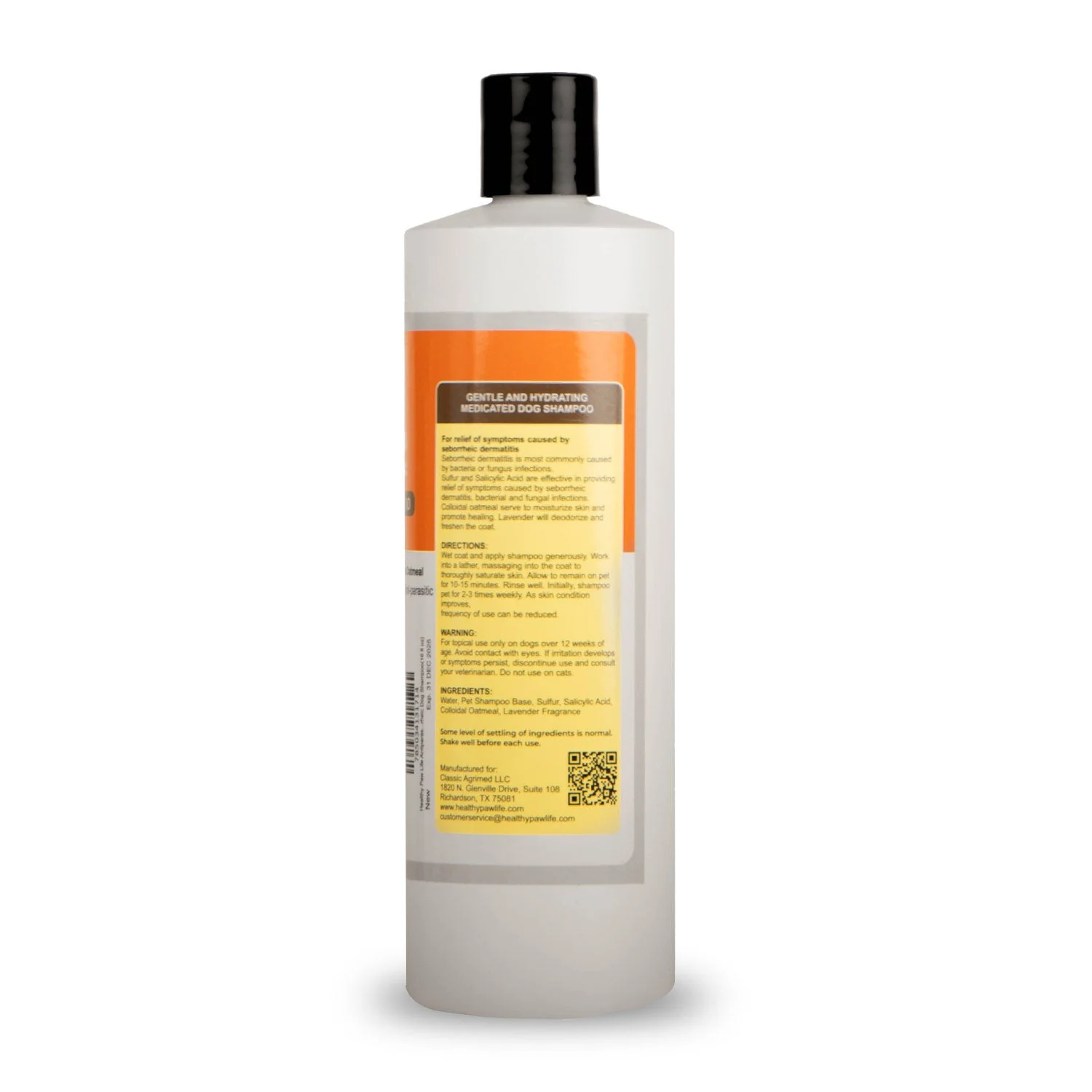 Healthy Paw Life's Sulfur, Salicylic Acid & Oatmeal Shampoo - Image 2