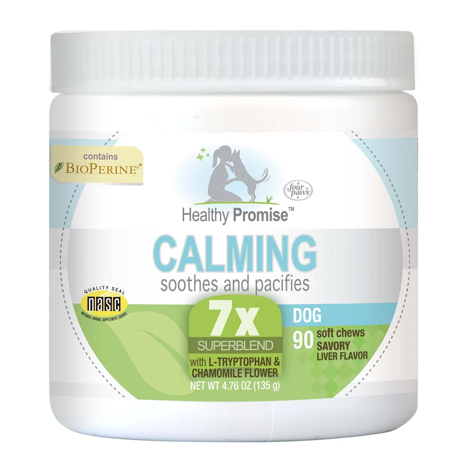 Healthy Promise Calming Chews for Dogs, Savory Liver, 90 ct - Image 1