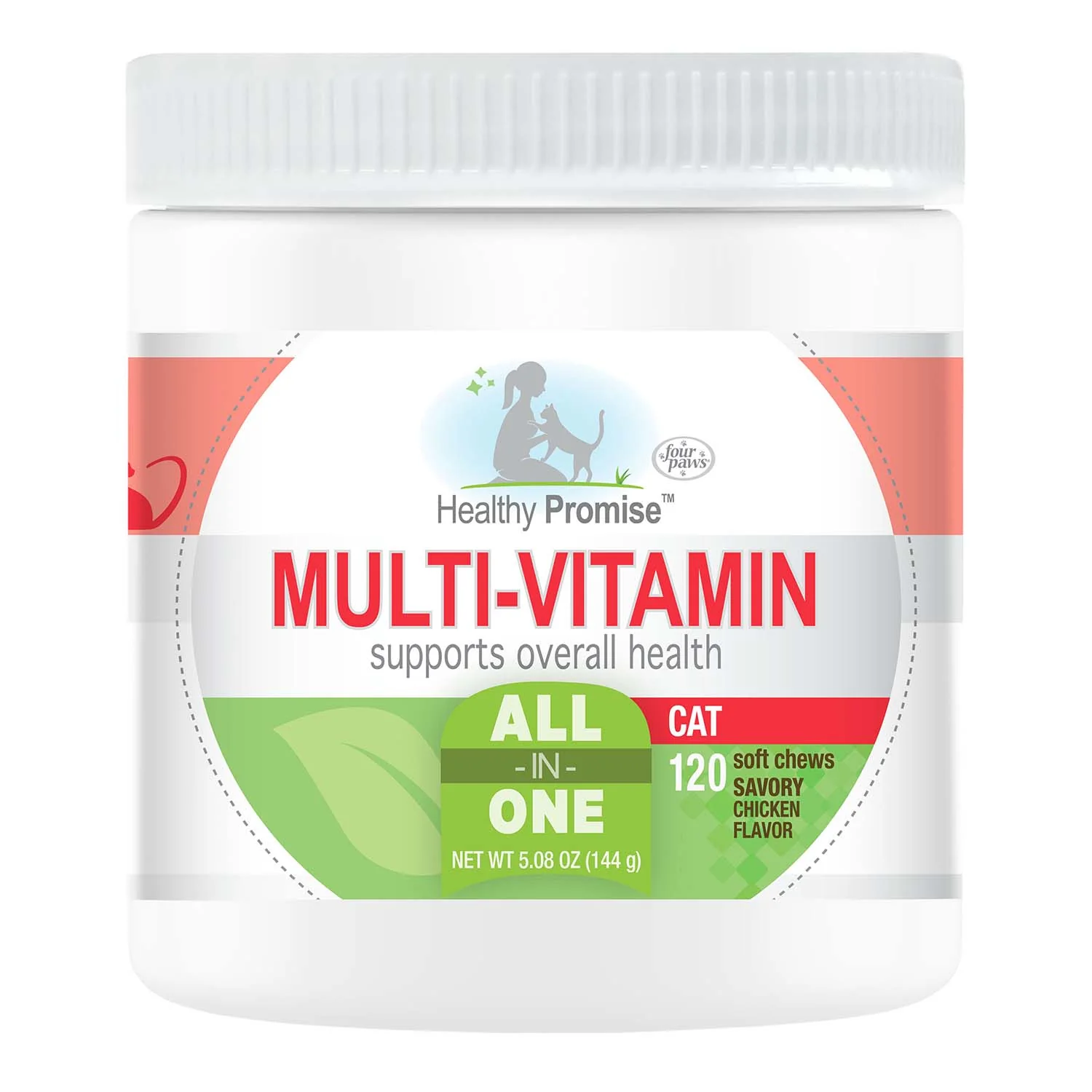 Healthy Promise Multi-Vitamins For Cats, Savory Chicken, 120 ct - Image 1