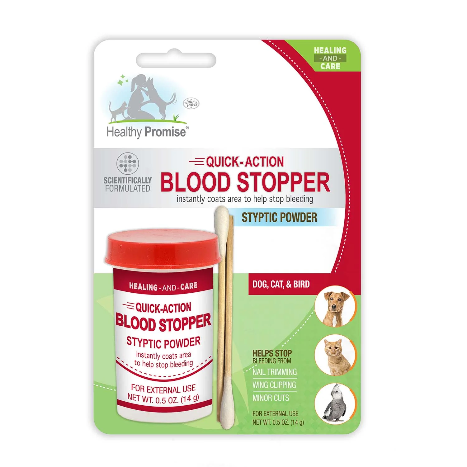 Healthy Promise Quick-Action Pet Blood Stopper Styptic, 0.5 oz - Image 1