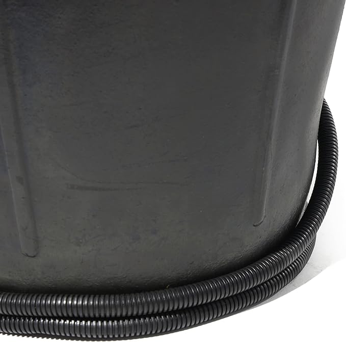 Heated Flat-Back Rubber Bucket for Livestock - Image 2
