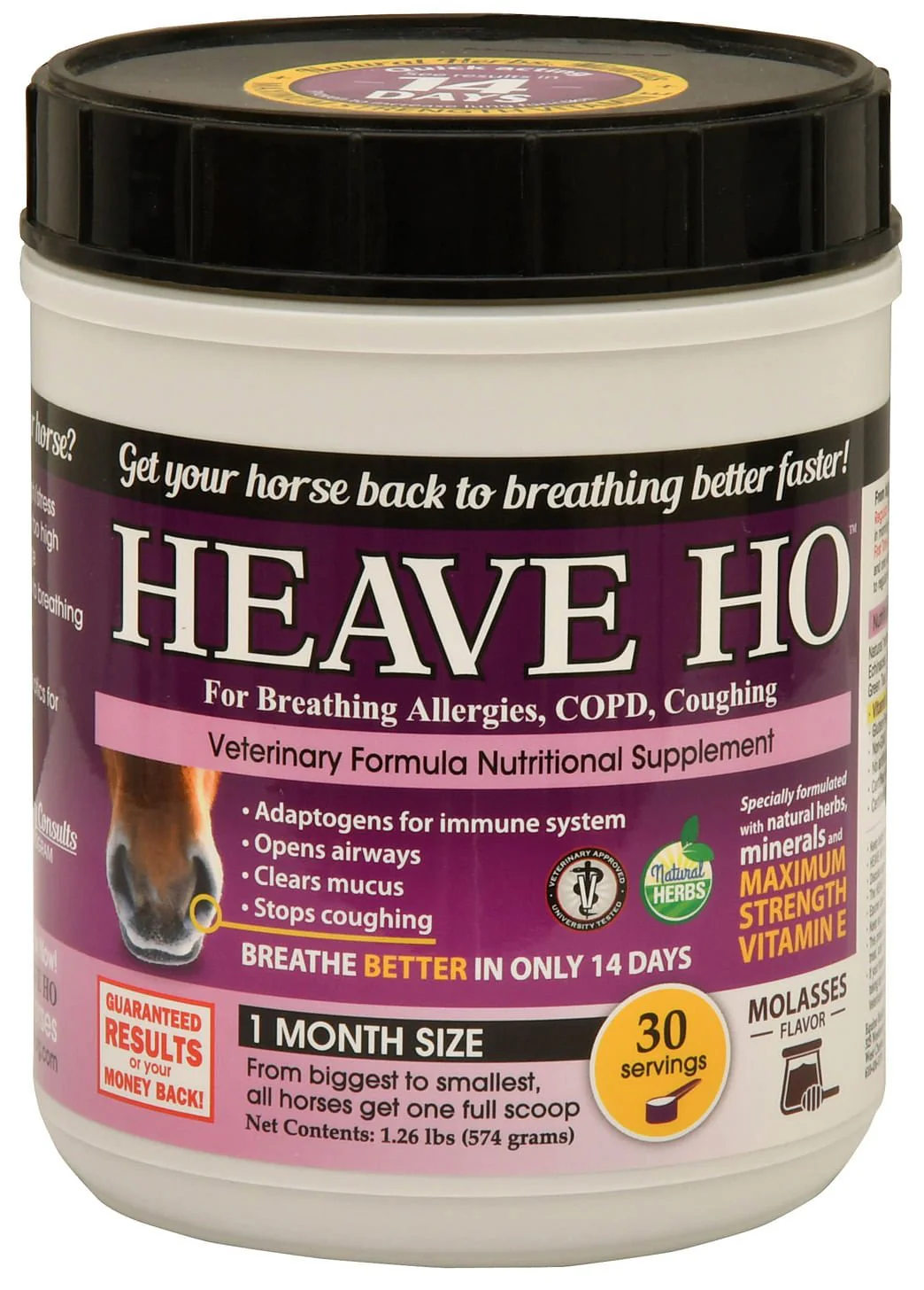 Heave Ho Horse Breathing Supplement, 30 Day Supply - Image 1