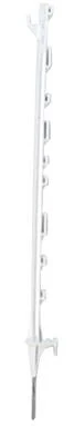 Heavy Duty 42"L Treadin Post – UV-Stabilized Plastic Electric Fence Step-In Post with Lugs for Wire and Tape - Image 1