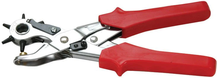 Jeffers Heavy Duty Compound Action Leather Punch with Soft Grip Handle - Image 1