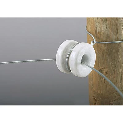 Heavy Duty Porcelain Corner Insulator, 10 ct - Image 1