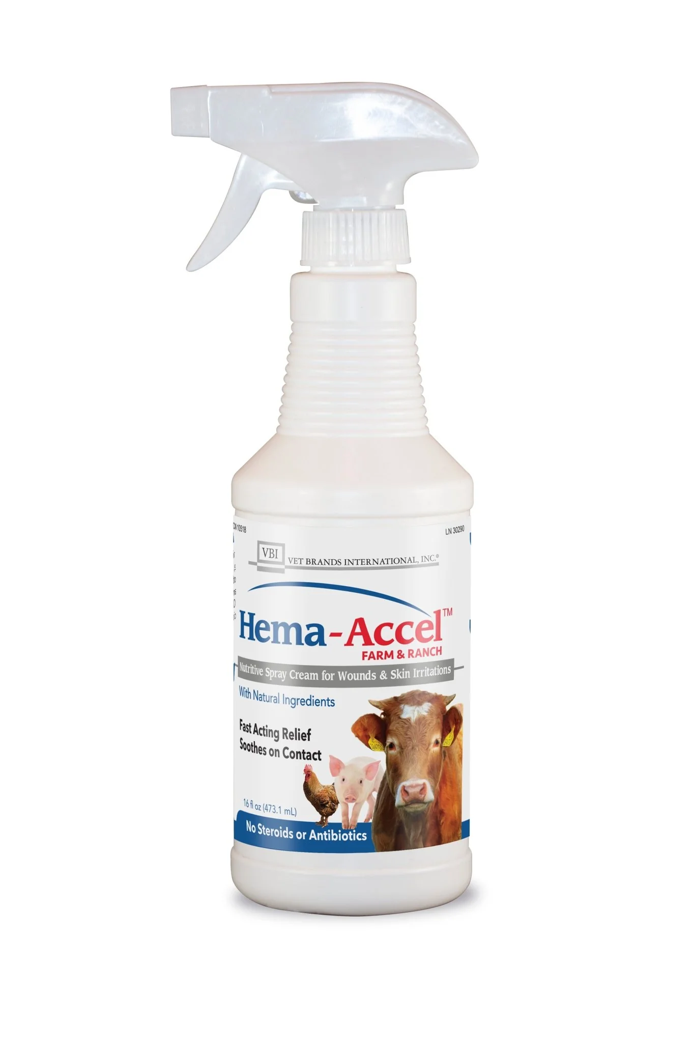 Hema-Accel Farm & Ranch All Natural Wound Care Spray, 16 oz - Image 1
