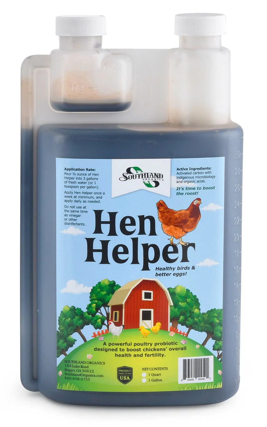 Hen Helper Probiotic and Electrolyte Liquid Supplement for Chickens - Image 1