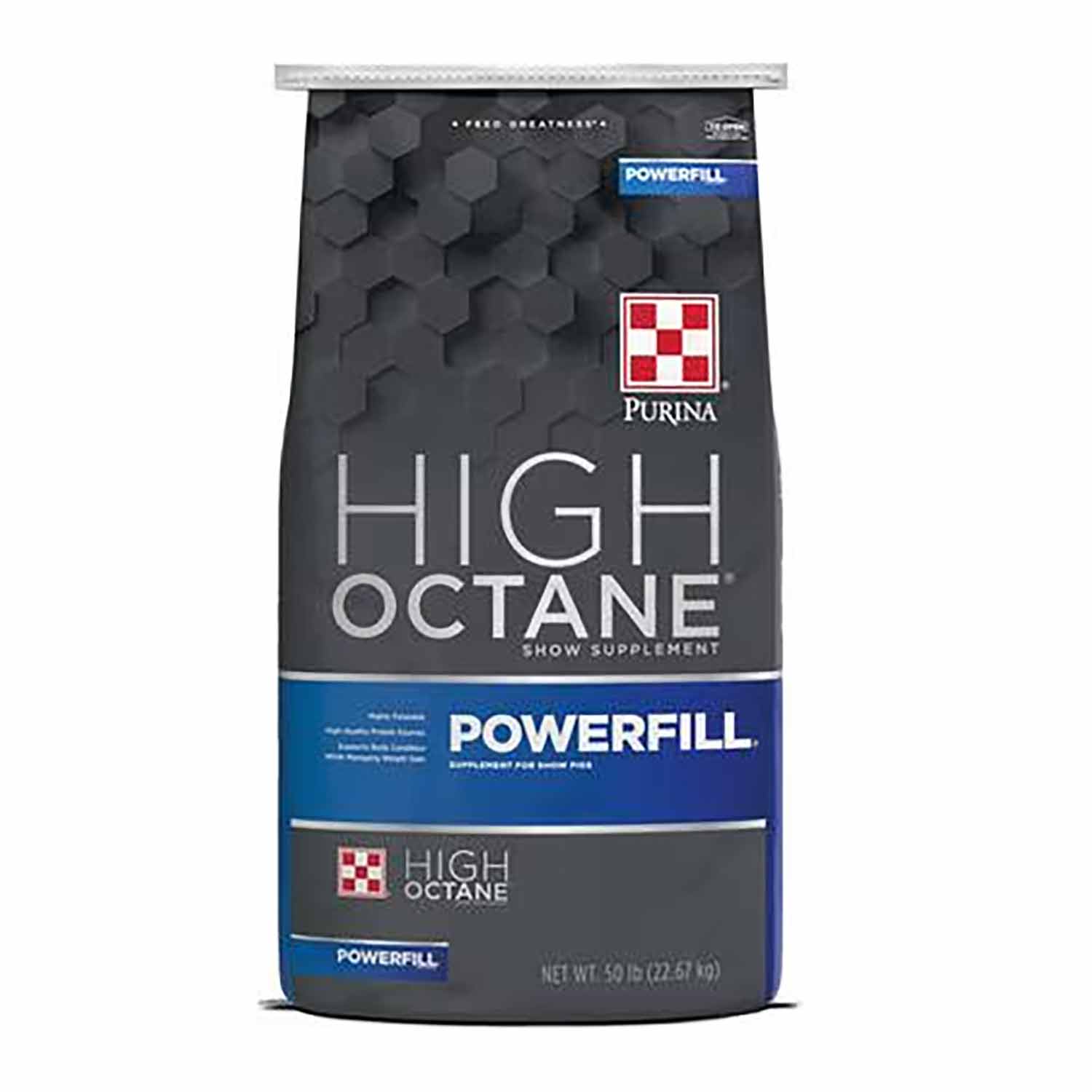 High Octane Powerfill Show Pig Swine Supplement, 50 lb - Image 1