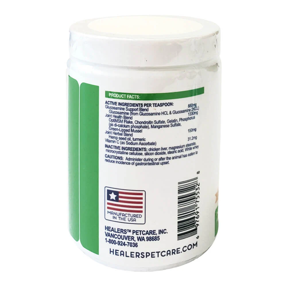 Healers Hip and Joint Care for Dogs, Powder, 1.75 g - Image 2