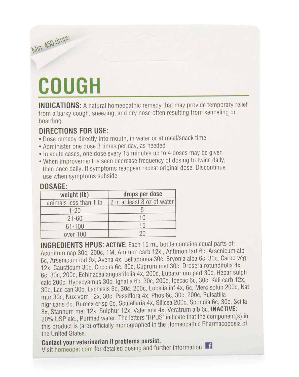 HomeoPet Cough Remedy for Pets - Image 2
