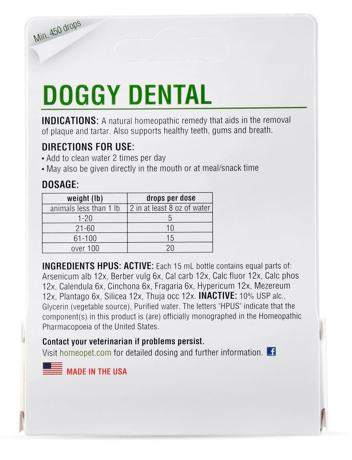 HomeoPet Doggy Dental Homeopathic Dental Remedy for Dogs - Image 2