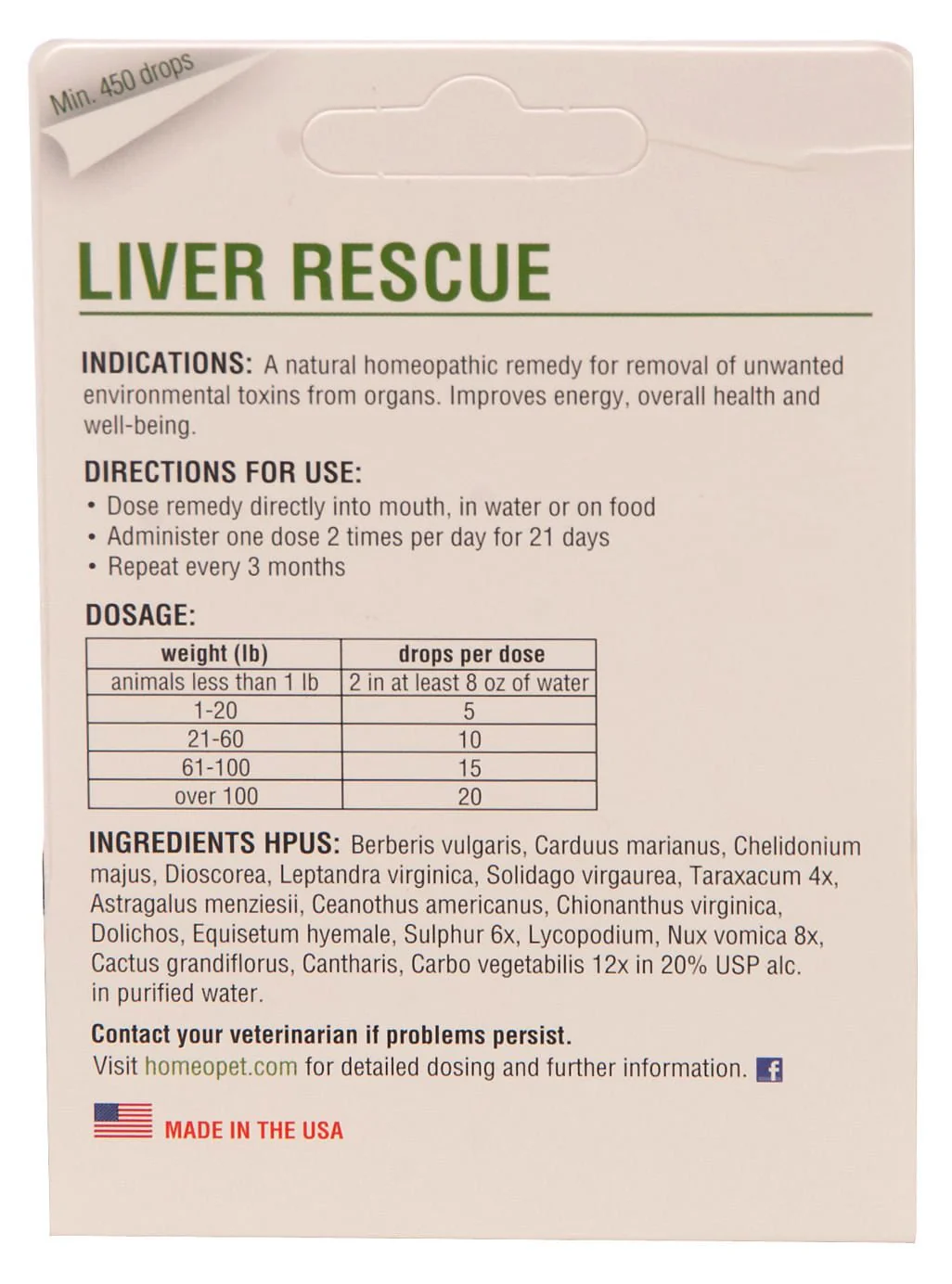 HomeoPet Liver Rescue - Image 2