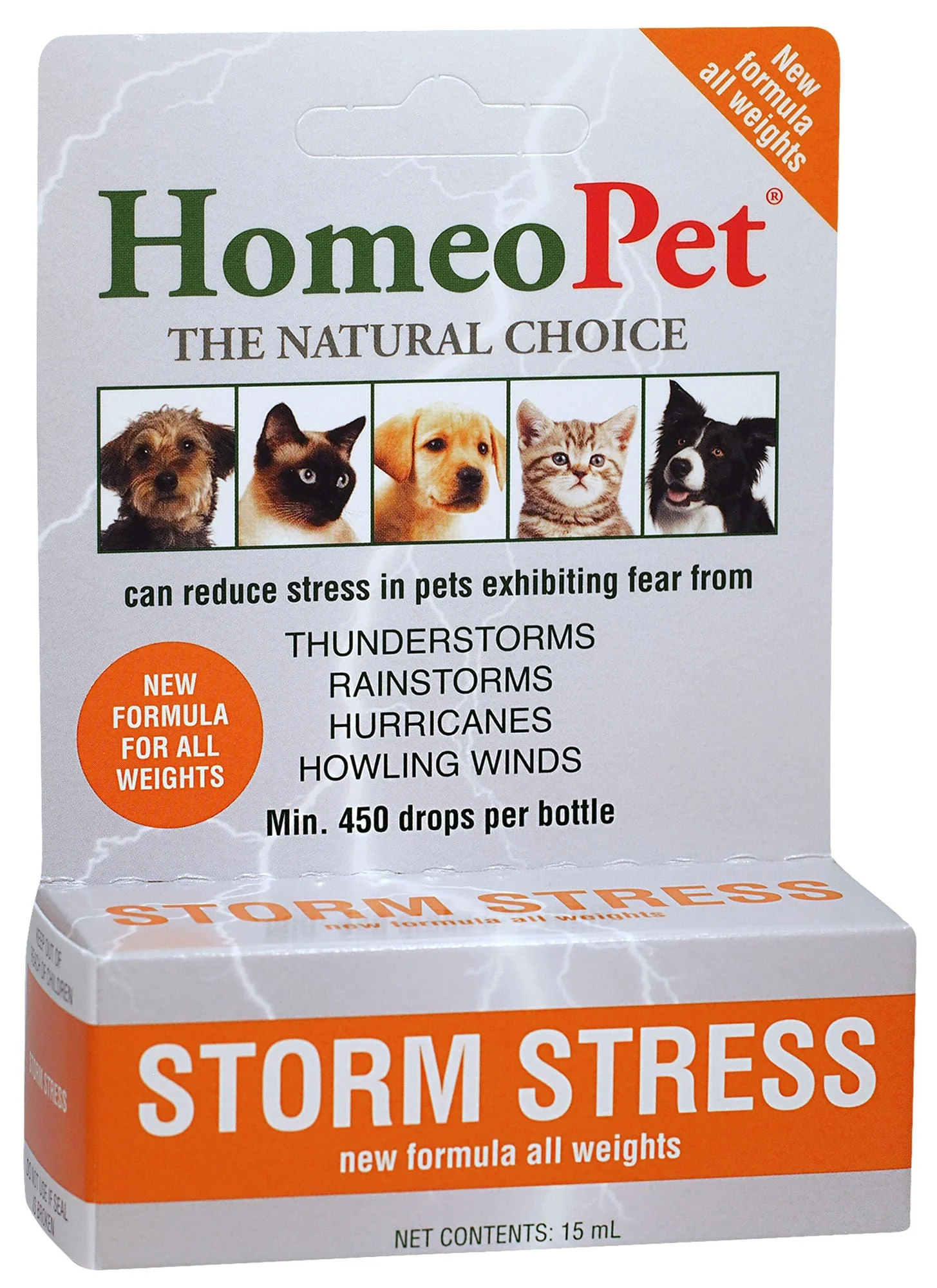 HomeoPet Storm Stress Drops - Image 1