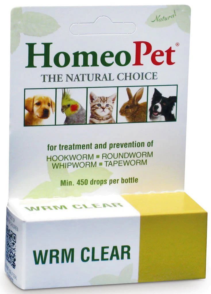HomeoPet Wrm Clear Drops - Image 1