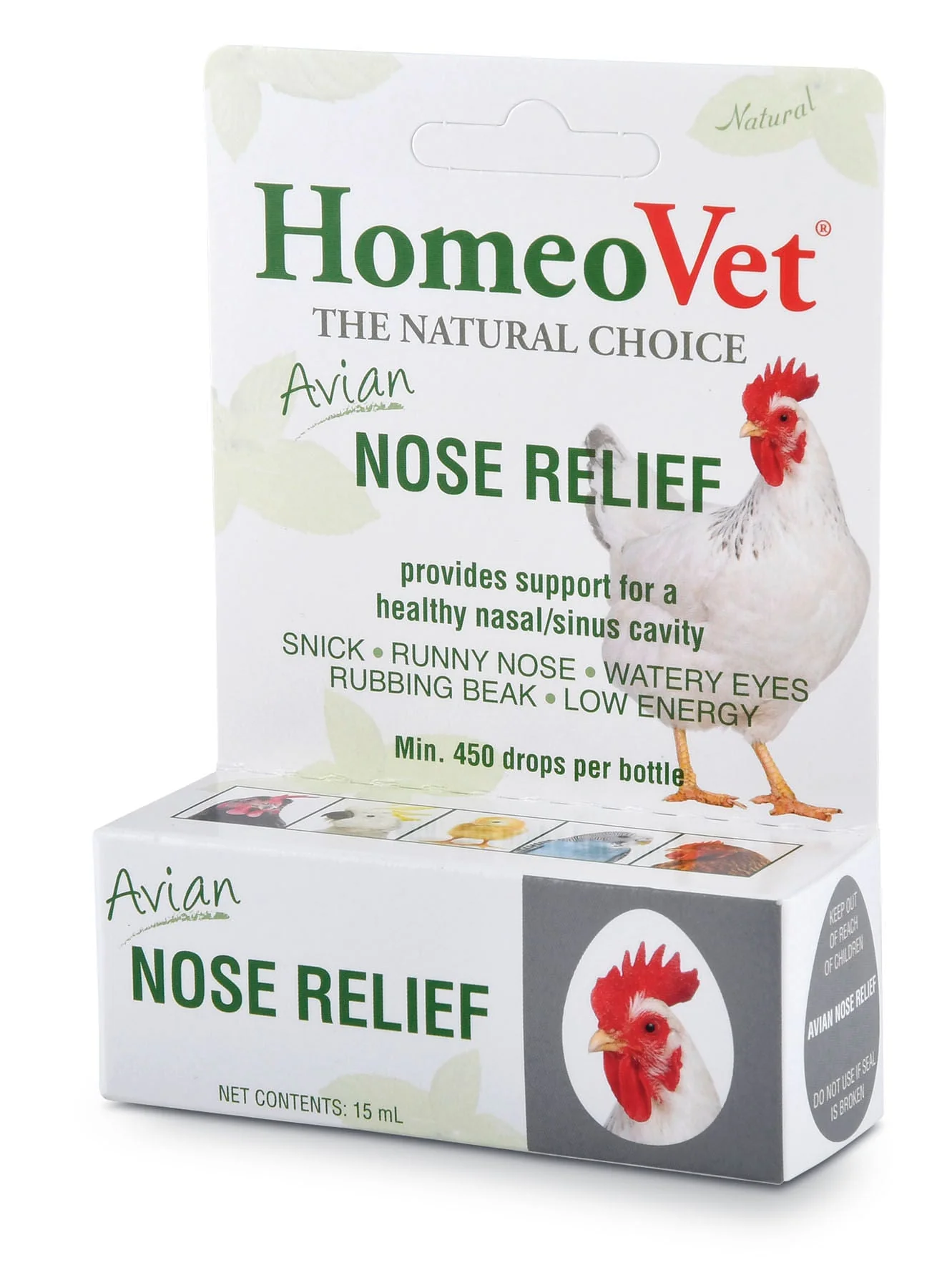 HomeoVet Avian Nose Relief Drops - Image 1