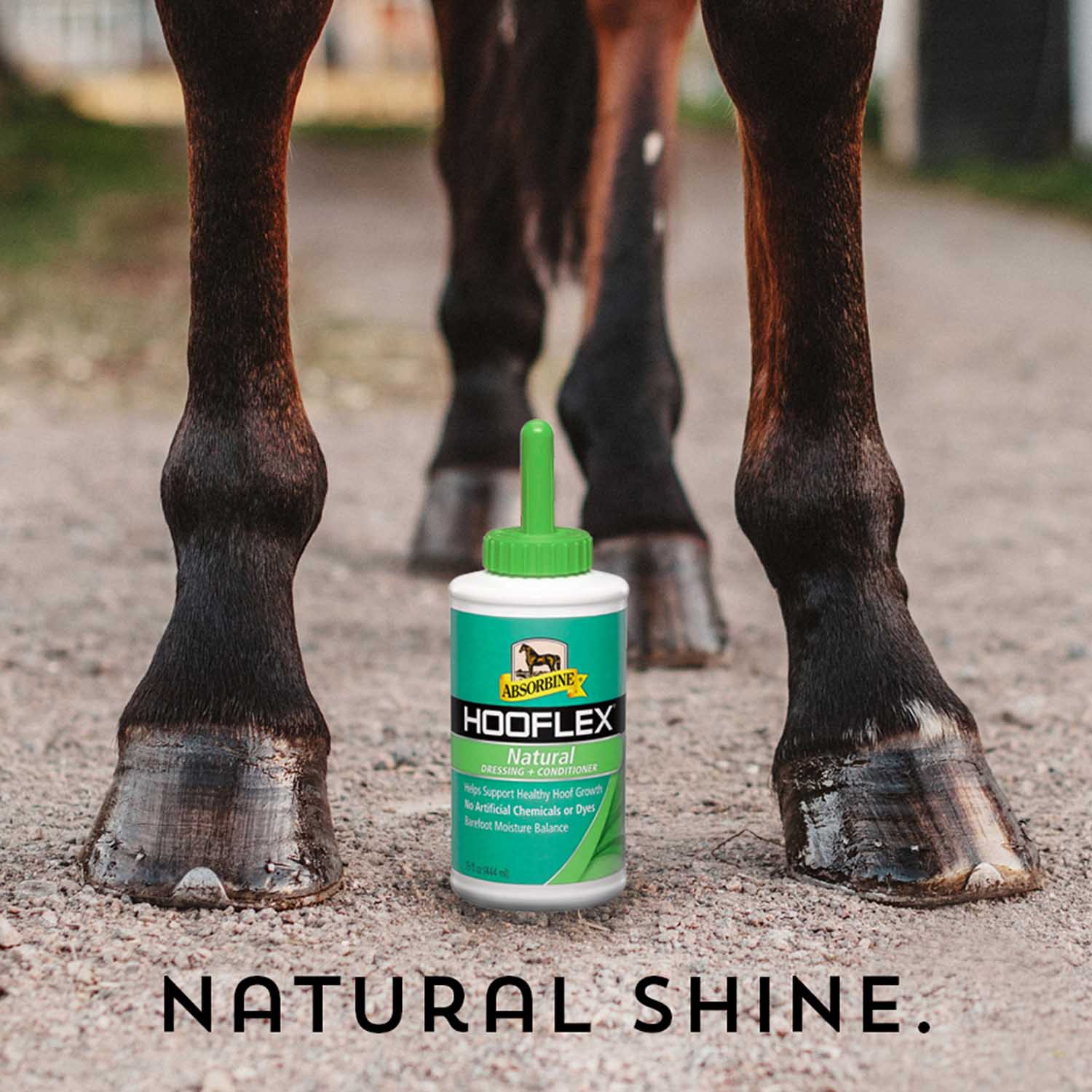 Hooflex Natural, 15 oz With Brush - Image 3
