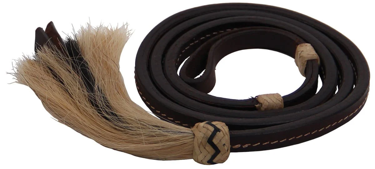Horse Hair Over Under Whip, Dark Oil - Image 1