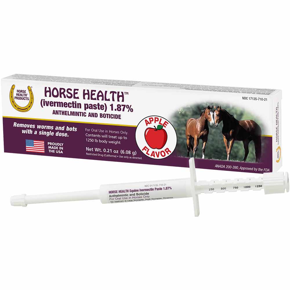 Horse Health 1.87% Invermectin Dewormer Paste for Horses - Image 1