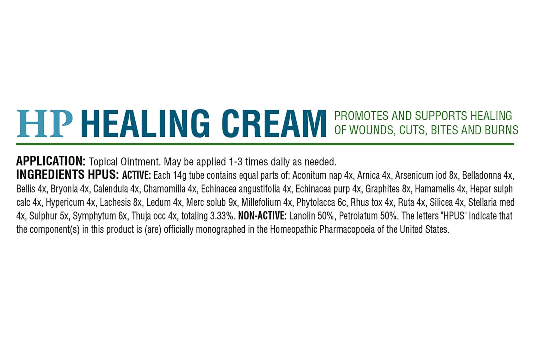 HomeoPet HP Healing Cream for Pets – Wound, Cut, Bite & Burn First Aid Cream, 14 g - Image 2