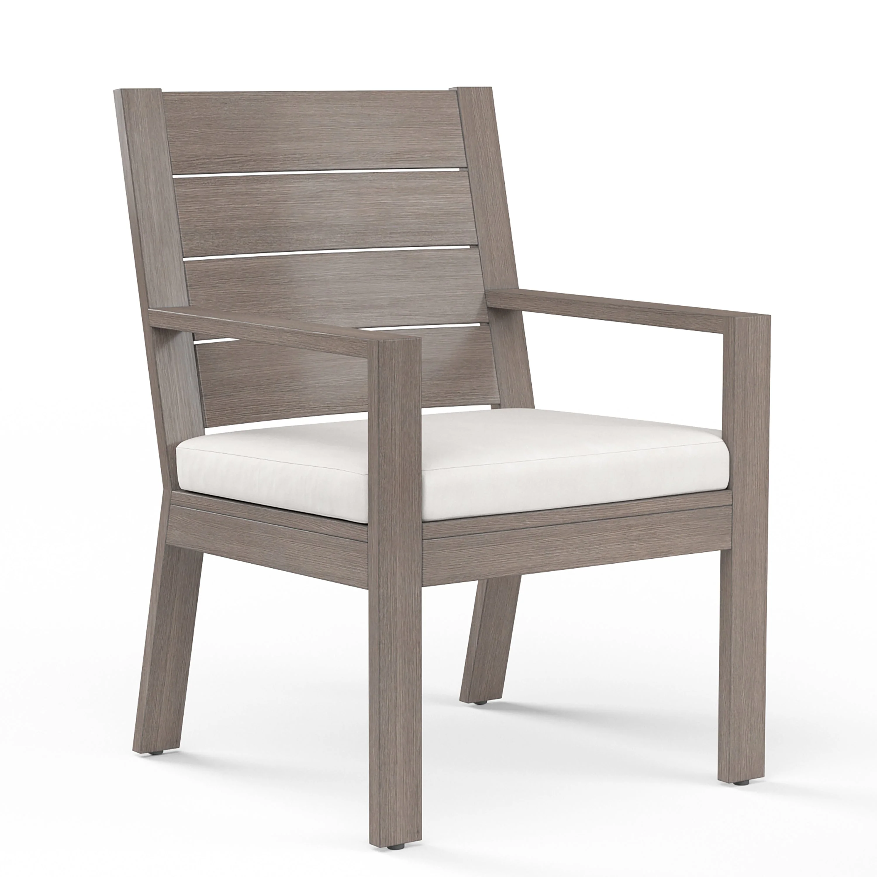 Laguna Dining Chair in Canvas Flax, No Welt