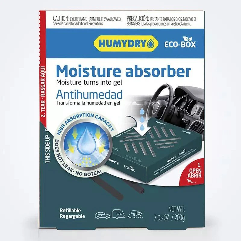 Humydry Gel Moisture Absorber 7.5 oz – Gel Dehumidifier for Cars, RVs & Boats, Eco-Friendly - Image 1