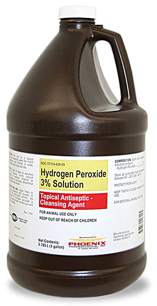 Hydrogen Peroxide, Gallon - Image 1