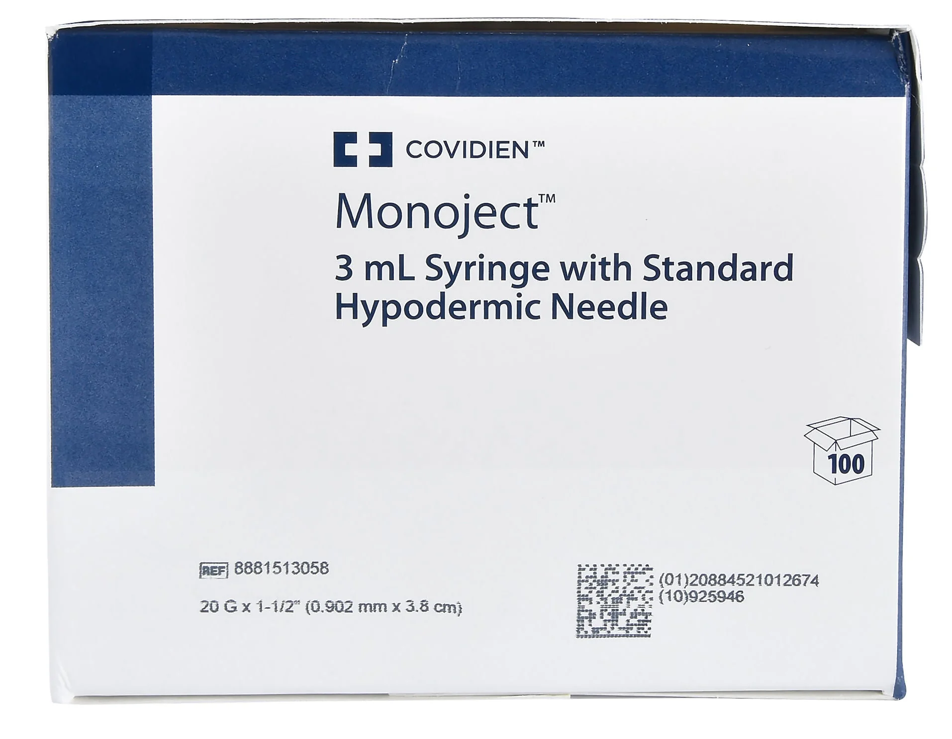 Ideal Luer Lock Syringe/Needle Combo, Boxes - Image 2
