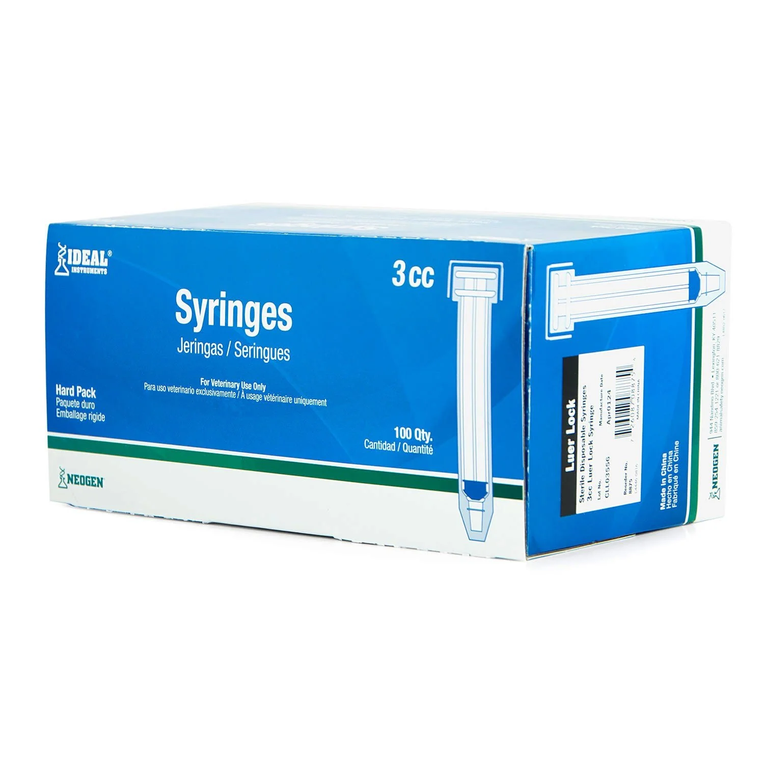 Ideal Luer Lock Syringes, Boxes - Image 2