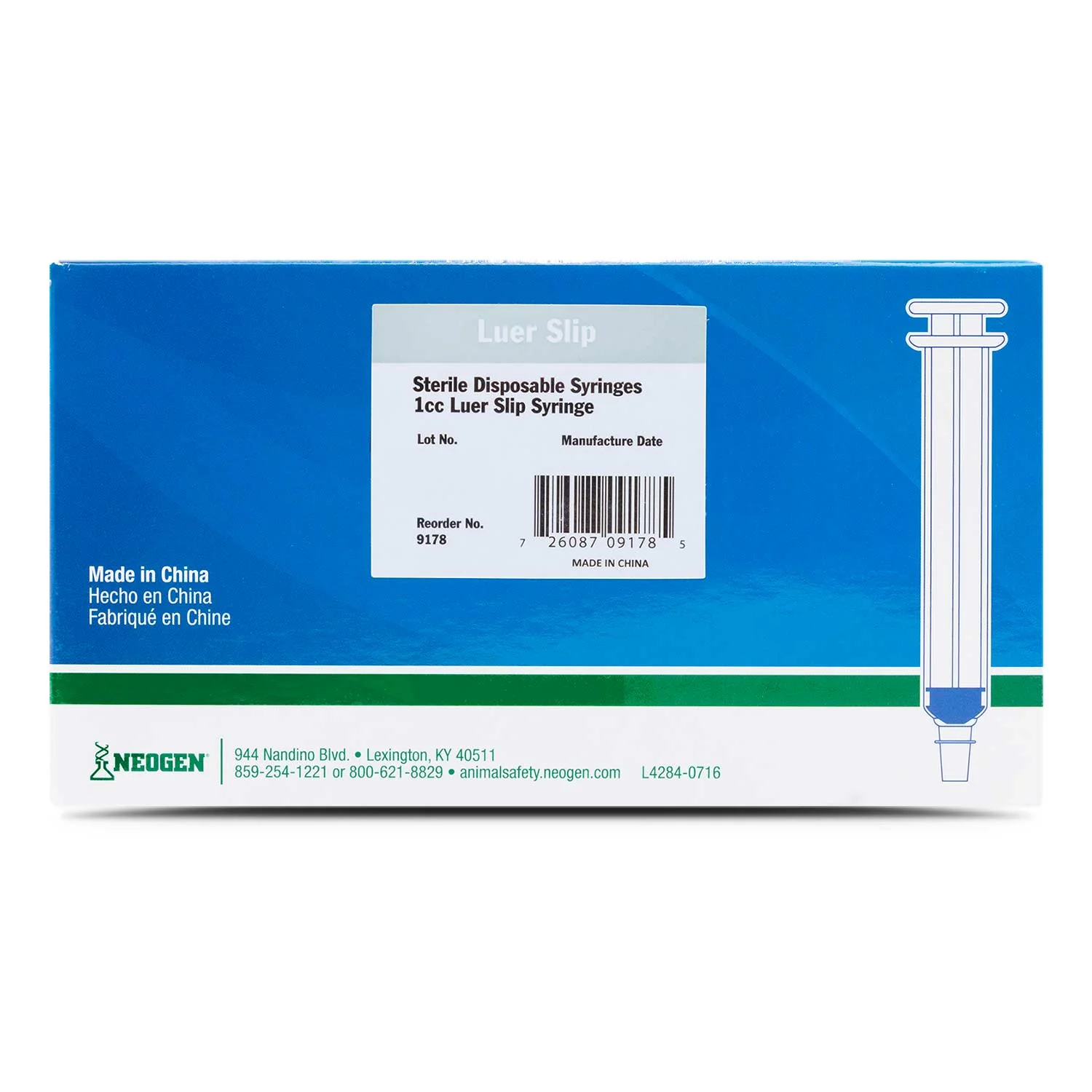 Ideal Luer Slip Syringes, Boxes - Image 2