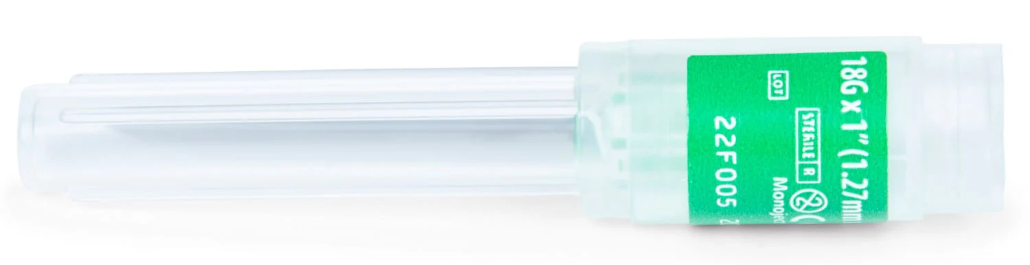 Ideal Poly Hub Needles, Box of 100 - Image 3