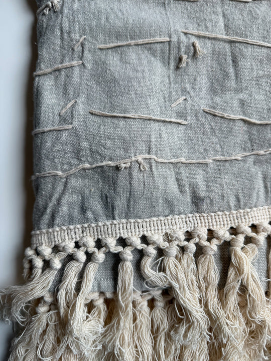 Marie Cross-Stitch Throw | Overstock - Image 2